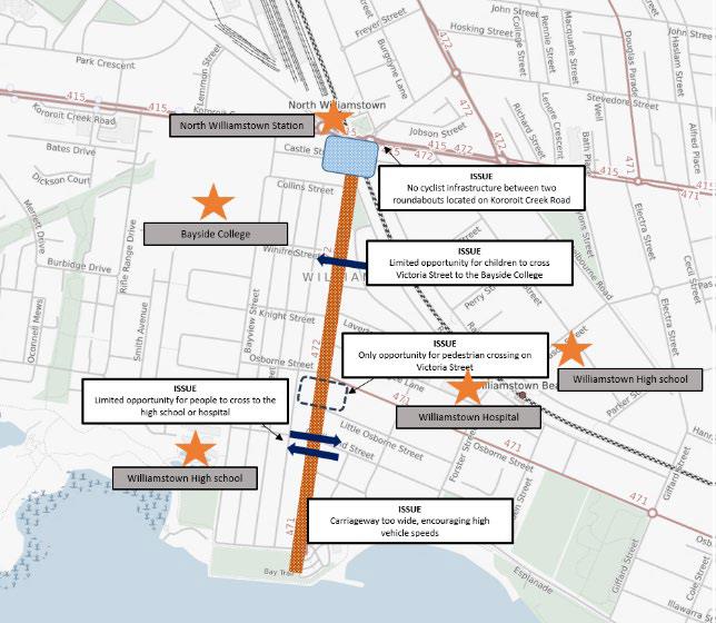 Map of Victoria Street